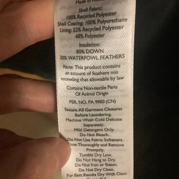 Eddie Bauer Men's Glacier Hooded Down Jacket L - Picture 3 of 4